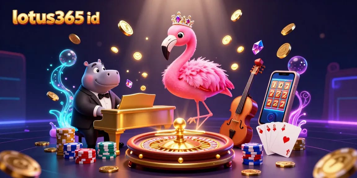 Experience the excitement of gaming with lotus365 id through a vibrant casino scene.