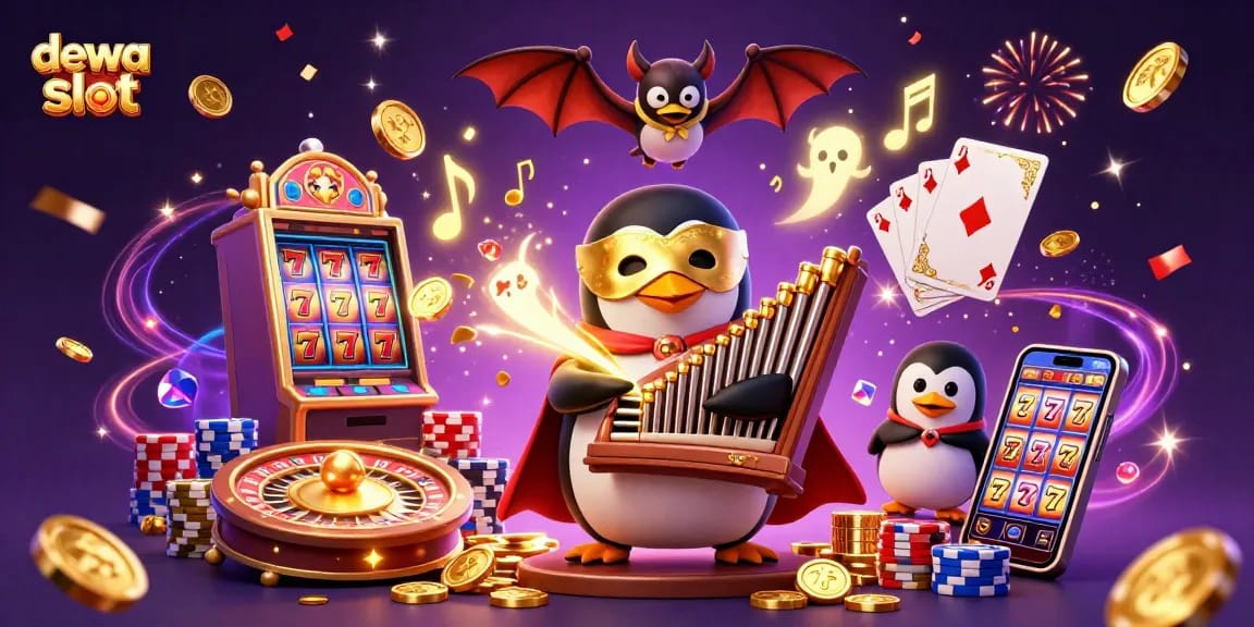 Experience thrilling wins with dewa slot featuring vibrant 3D casino elements and colorful gameplay.