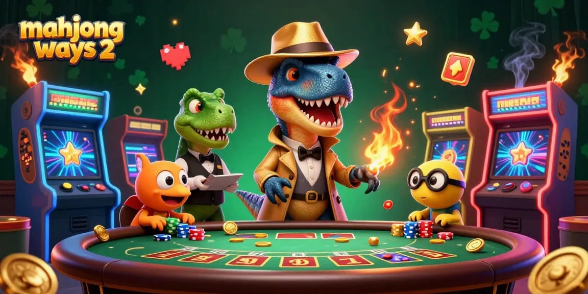 Experience winning strategies with mahjong ways 2 as the colorful casino scene unfolds.