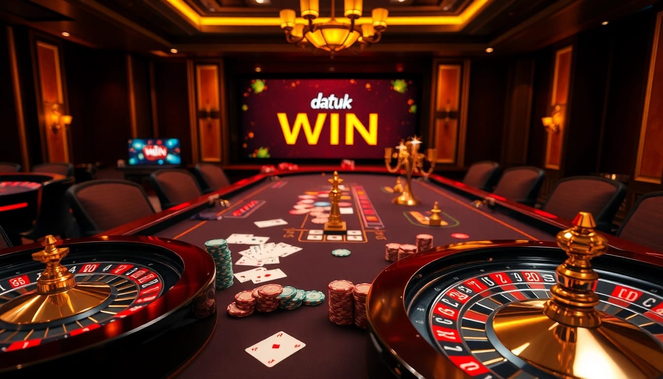Rasakan sensasi menang di kasino dengan kegembiraan terinspirasi Datuk Win dan aksi permainan yang penuh warna.