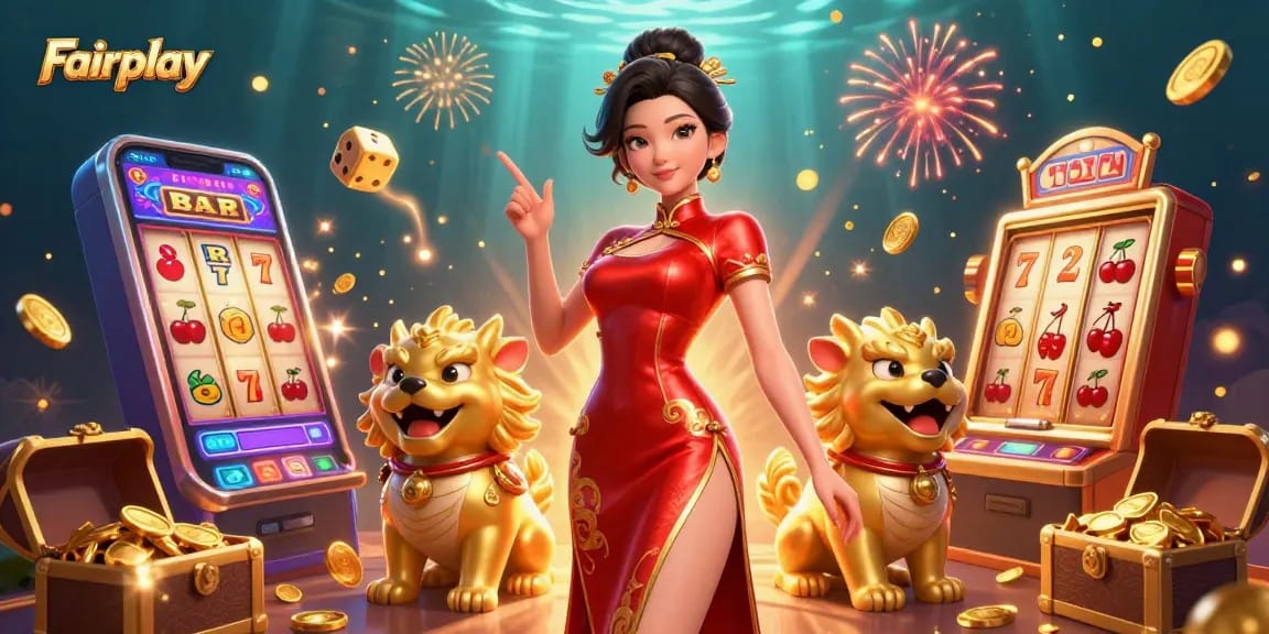 Spin and win at Fairplay with glamorous slots and festive fireworks!