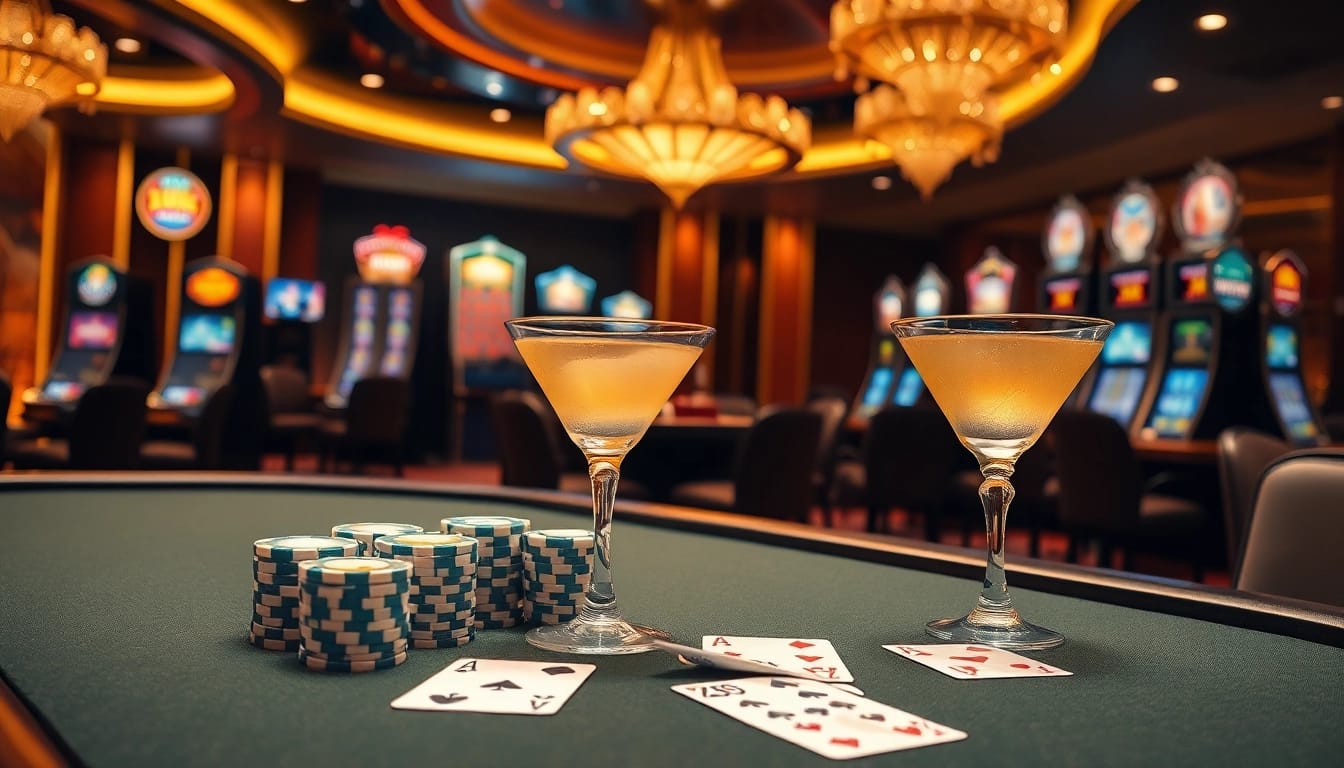 Engage with the thrilling atmosphere of XX88 at an upscale casino poker table.