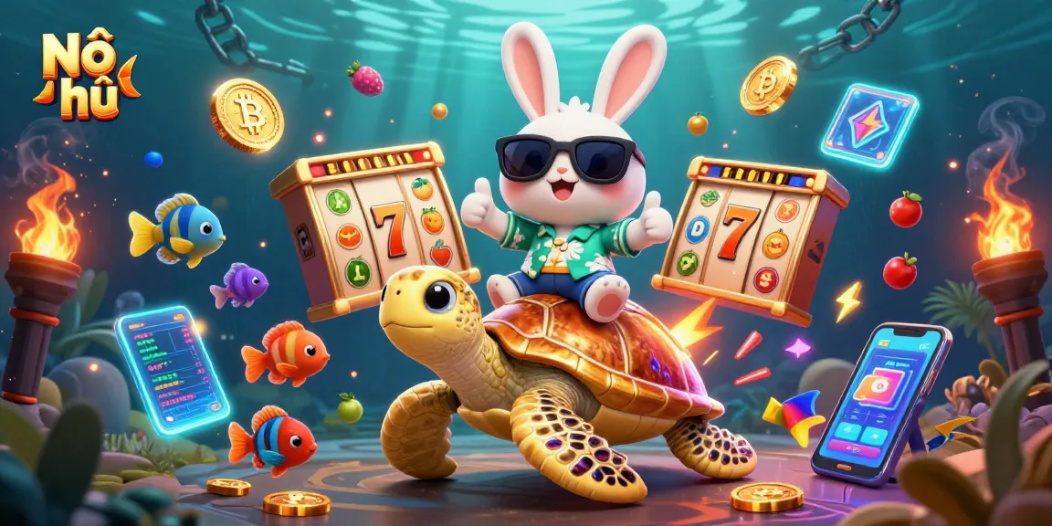 Play Nổ hũ for a chance to win huge jackpots with thrilling slot images and lively characters!