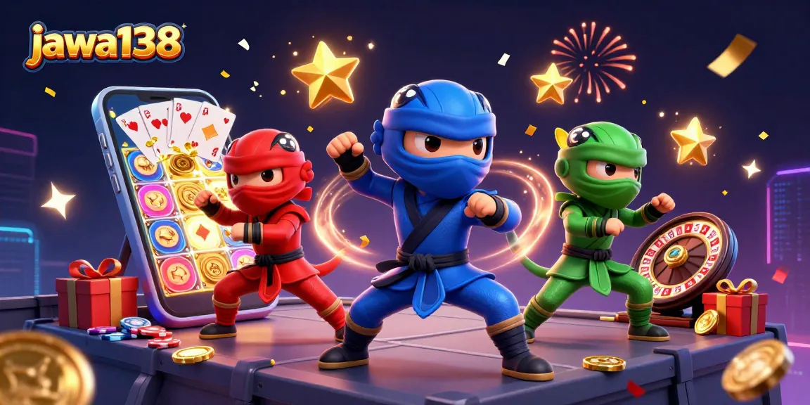 Bermain di jawa138 dengan ninja chameleon mencolok dalam aksi slot yang mengasyikkan dan visual cemerlang.