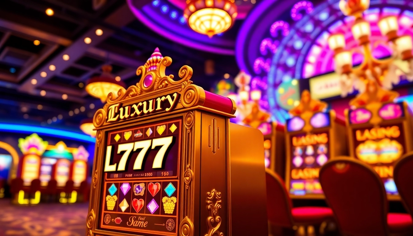 Menangkan jackpot di Luxury777 game dengan mesin slot mewah dan penuh warna.