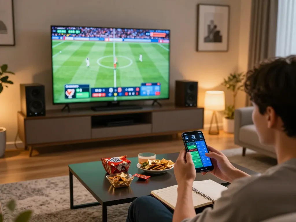 Place bets effectively using luongsontv60 in a lively sports betting setup at home
