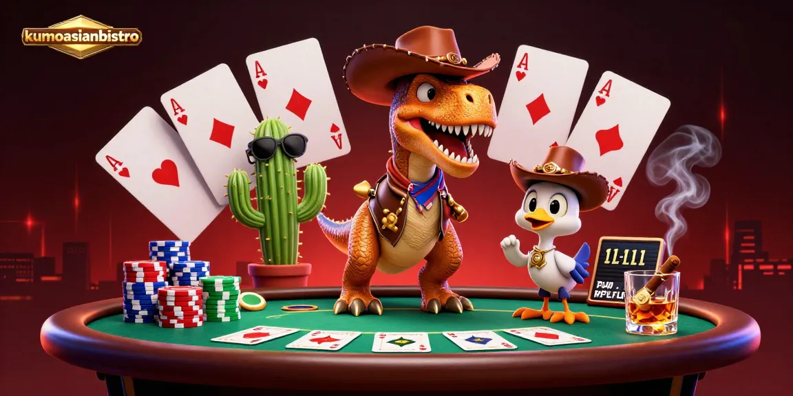 Kumuasianbistro memperbolehkan pemain meraih kemenangan dengan poker yang mengesankan dan permainan menarik lainnya