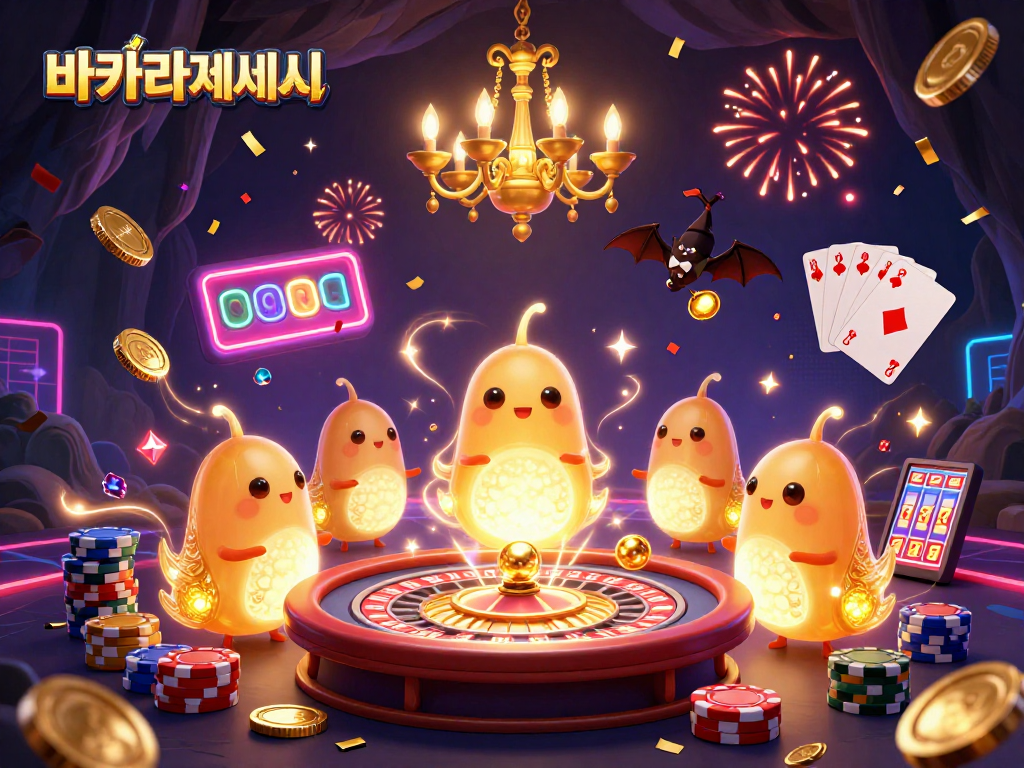 바카라사이트의 황금빛 테일로 빛나는 반딧불 팀이 카지노를 밝혀주며, 카드 테이블에 생생한 게임을 제공합니다.