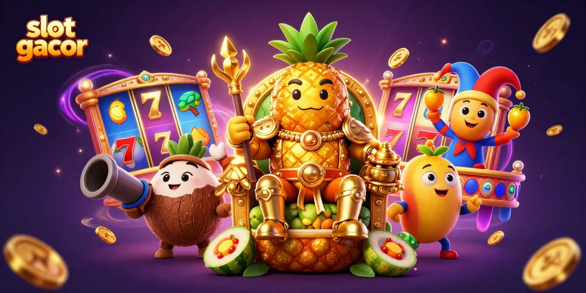 Slot gacor menghadirkan keseruan di kasino dengan jackpot yang berlimpah dan simbol berwarna-warni.