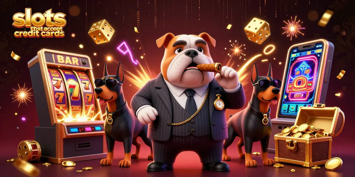 Experience the thrill of slots that accept credit cards with vibrant 3D visuals and dynamic casino elements.
