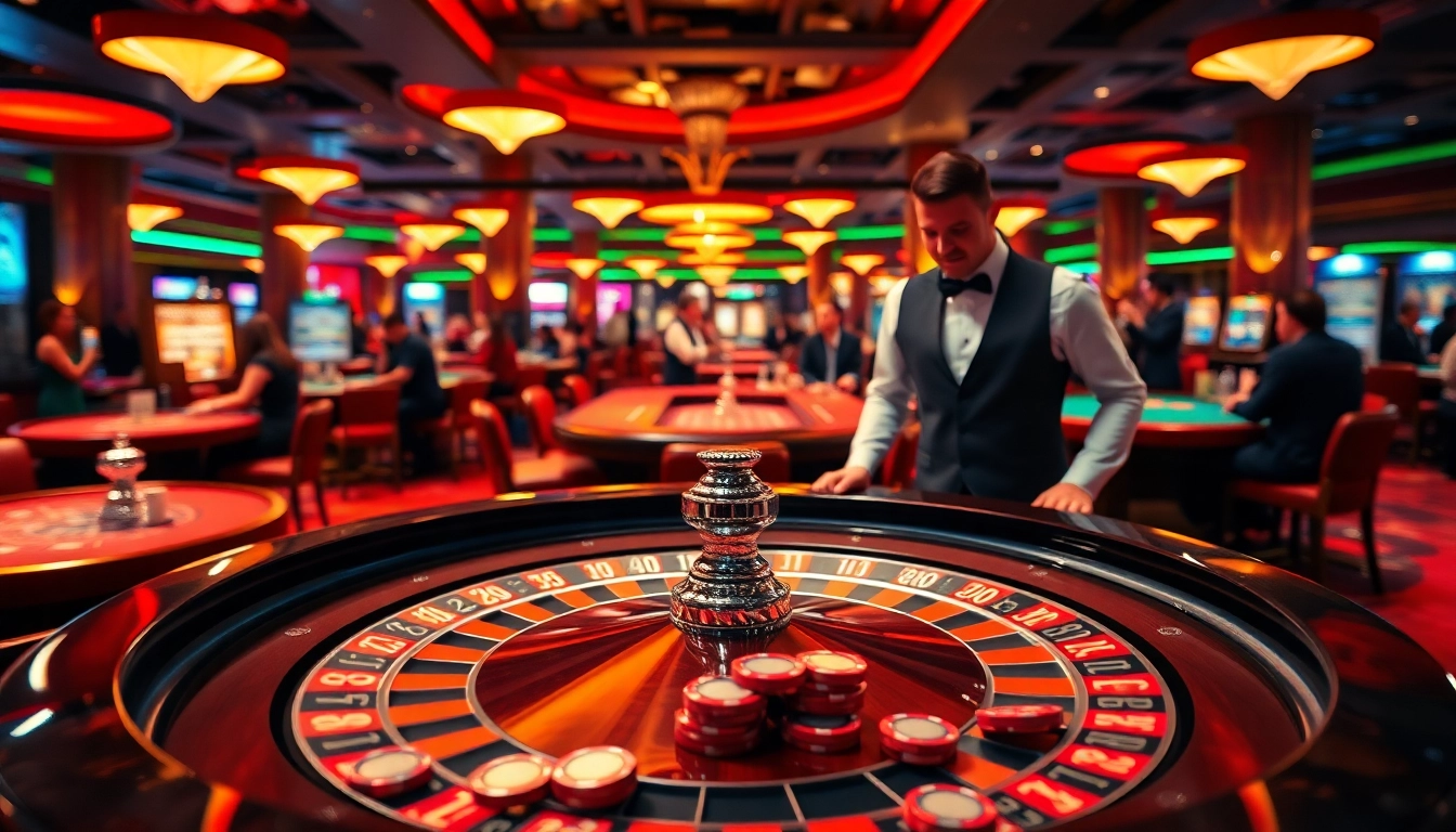 Menangkan permainan kasino bbni4d dengan meja roulette berkilau dan kartu yang menarik.