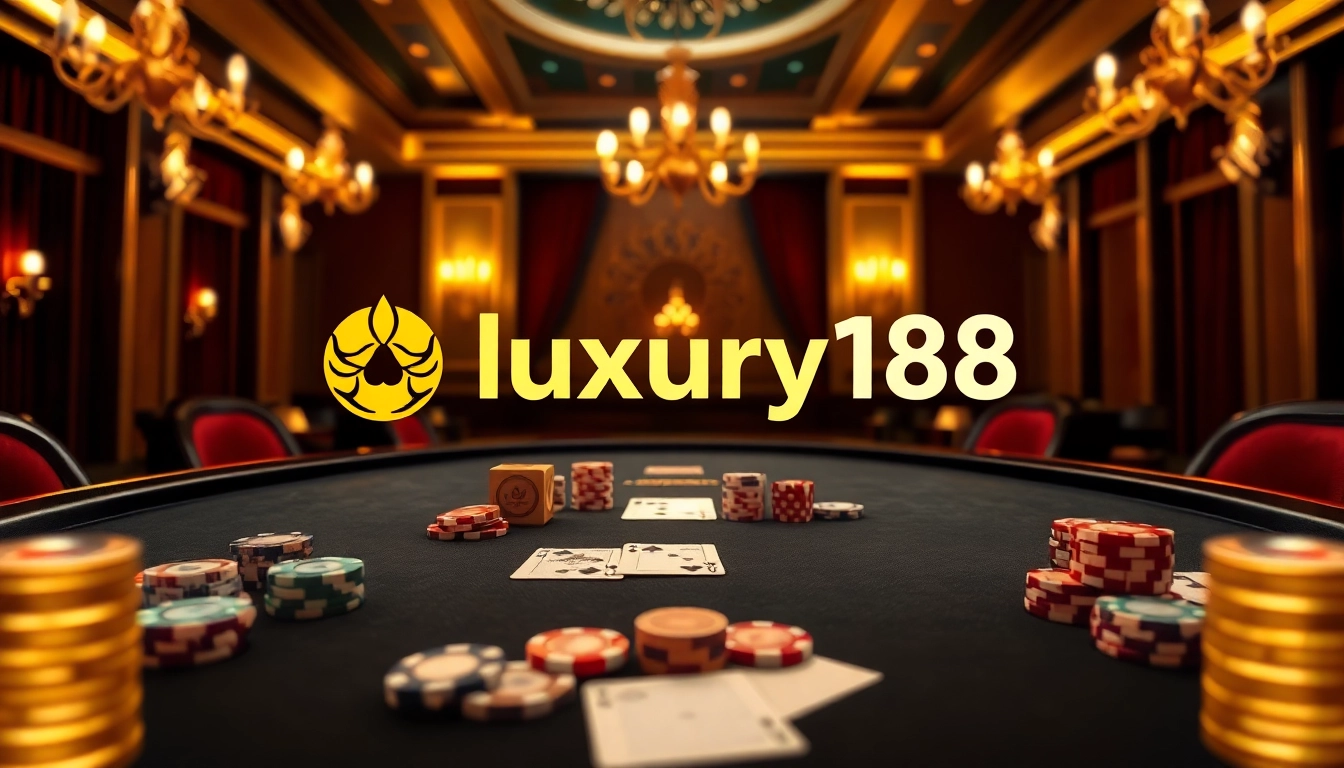 Experience thrilling gameplay at luxury138 with exciting poker and betting elements.