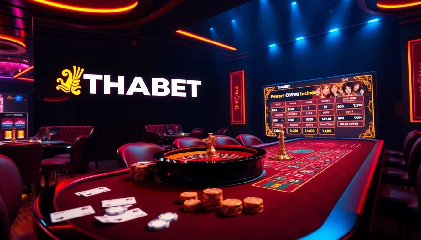 Play thrilling games at https://thabet.vegas/ with stunning casino ambience and exciting action.