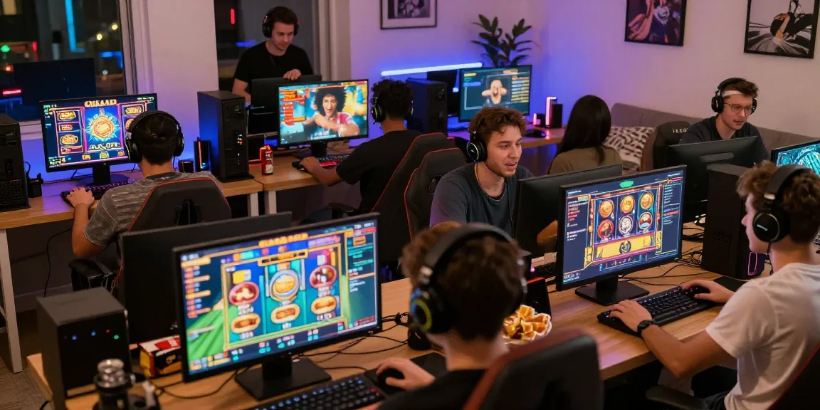 Exciting CIKA4D online gaming session with diverse players enjoying vibrant games in a cozy atmosphere.