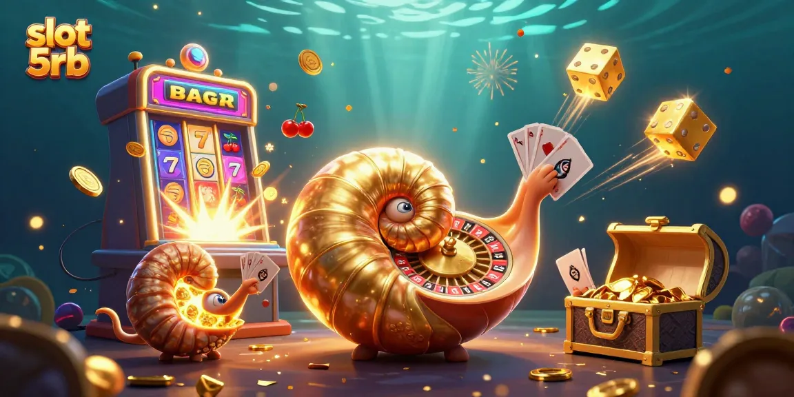 Engage with the thrilling slot 5rb world where a giant nautilus interacts with vibrant casino themes and symbols!
