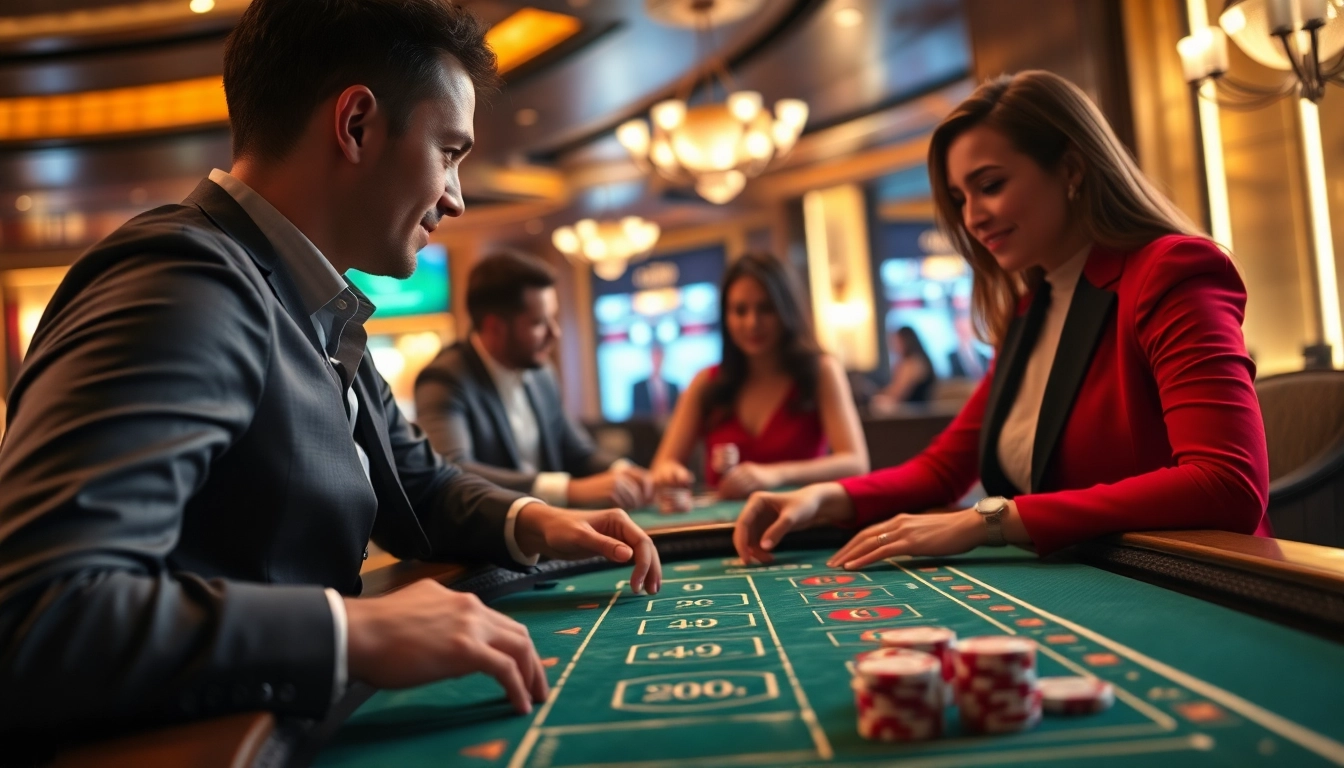 에볼루션 바카라 테이블에서 플레이하는 모습으로 긴장감과 에너지를 느낄 수 있는 장면